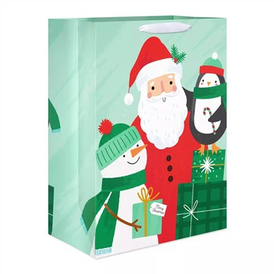 Rojdestvo qadoqlash sumkalari